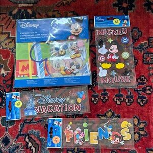 Disney Multicolor Mickey & Friends Sticker and Page Kit Set